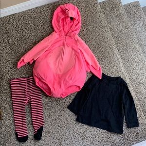 Flamingo Baby Costume